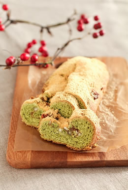 抹茶あずきロール