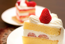 イチゴのショートケーキ